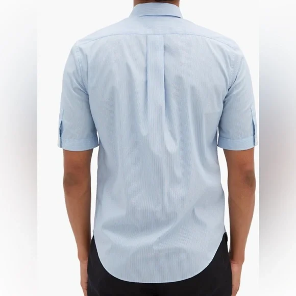ALEXANDER MCQUEEN SHIRT BLUE SIZE 16.5/ 41…BRAND NEW